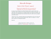 Tablet Screenshot of marcelledesigns.com